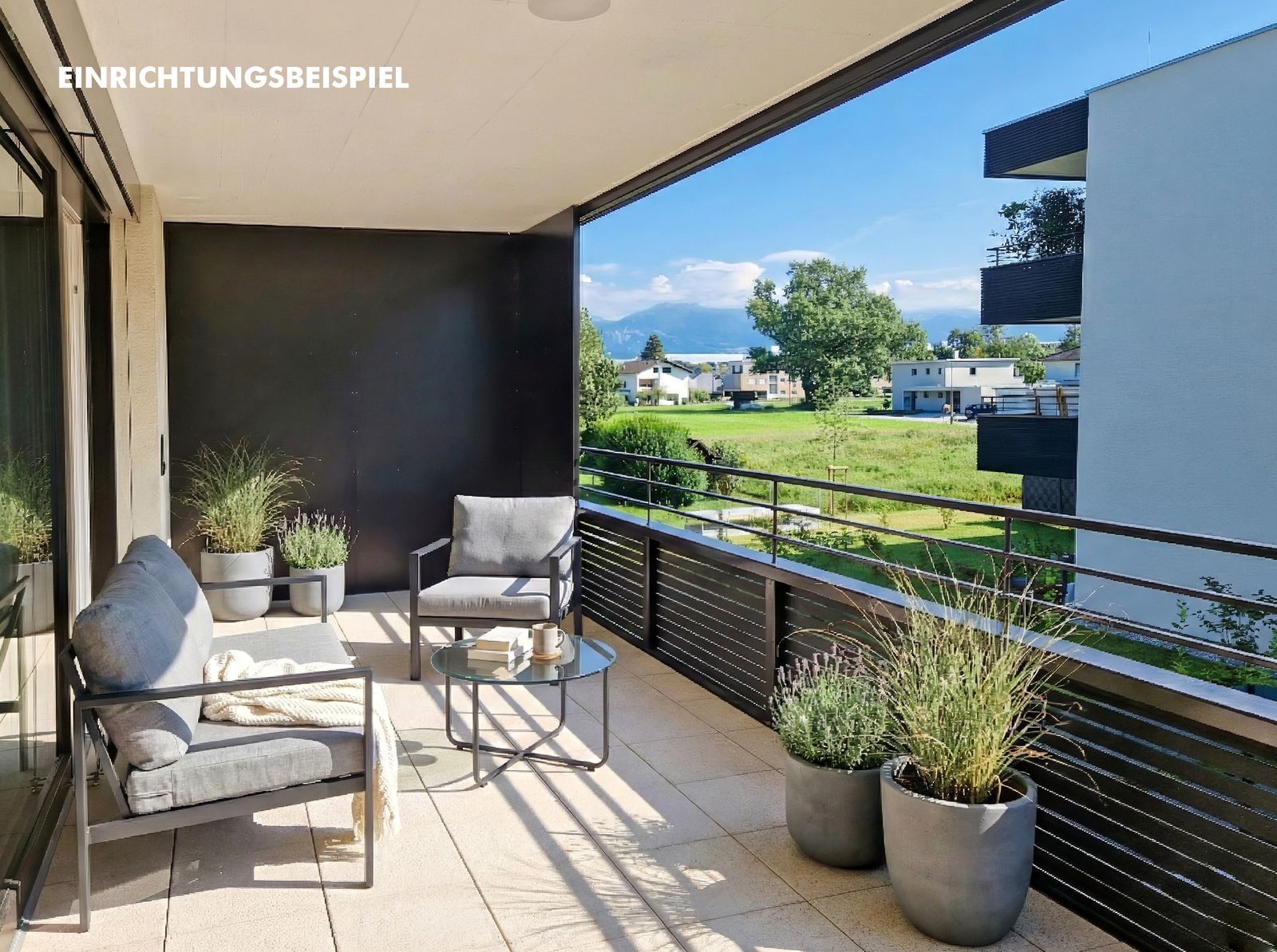 Neubau! Hochwertig ausgestattete 4-Zimmer-Wohnung im Grünen mit großer Süd-West-Terrasse – 6