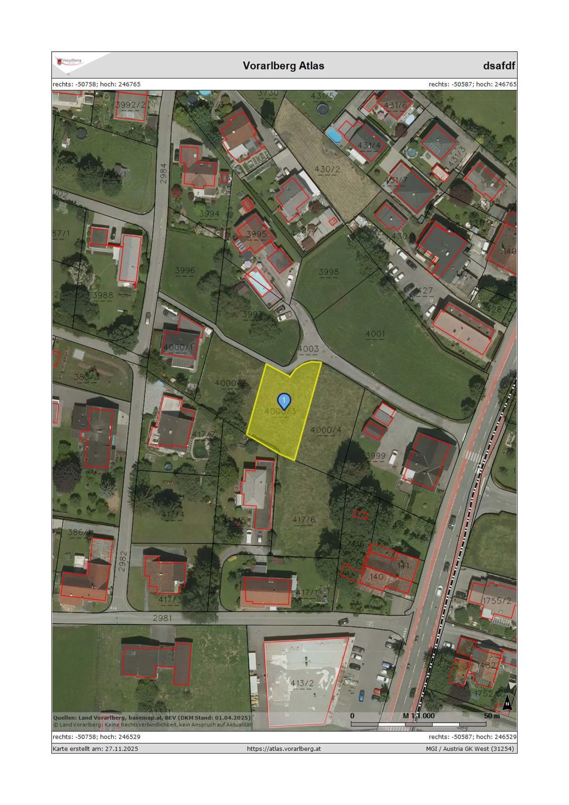 Attraktives Baugrundstück mit 603 m² in ruhiger Wohnlage! – 2