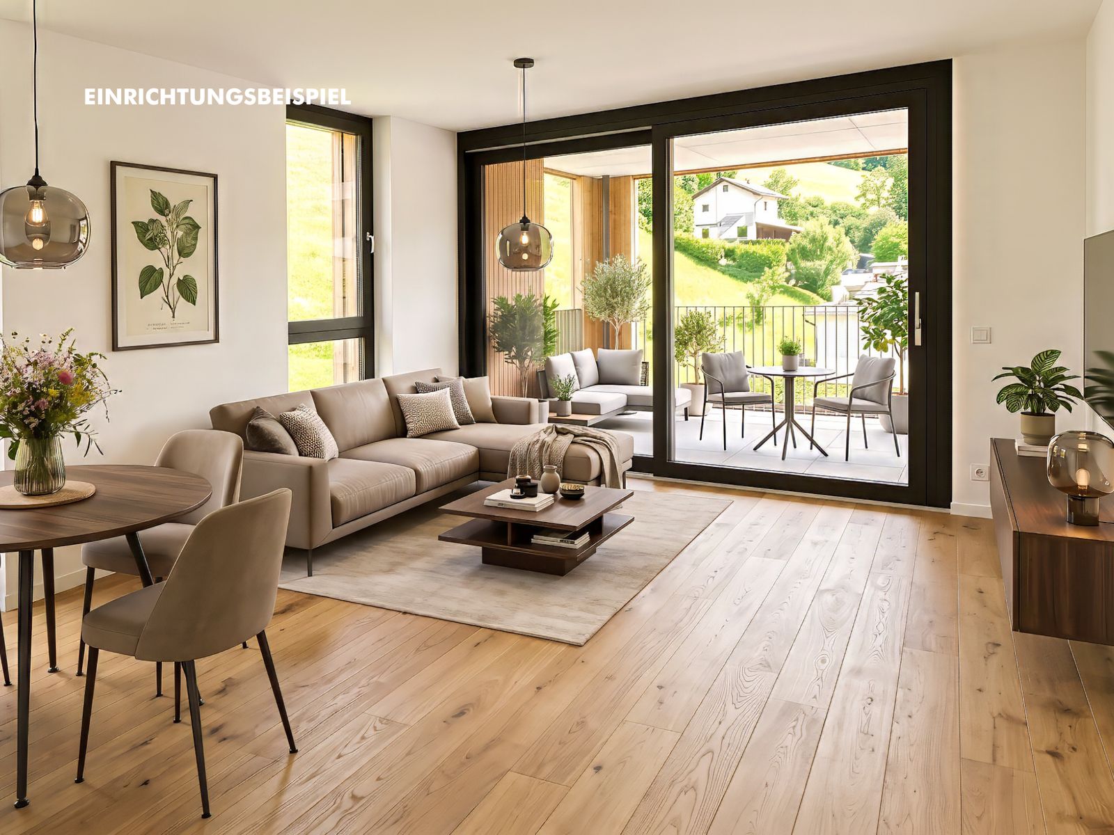 Moderne 2-Zimmer-Wohnung mit Terrasse am Fuße des Muttersbergs – 5