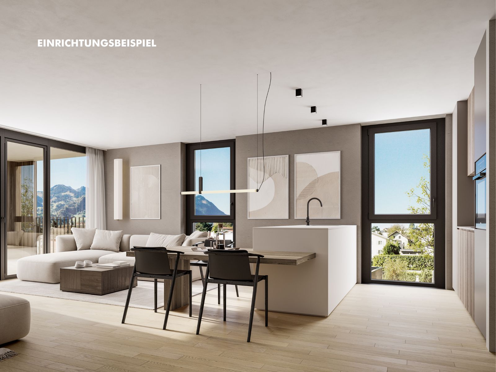 Moderne 2-Zimmer-Wohnung mit Terrasse am Fuße des Muttersbergs – 6