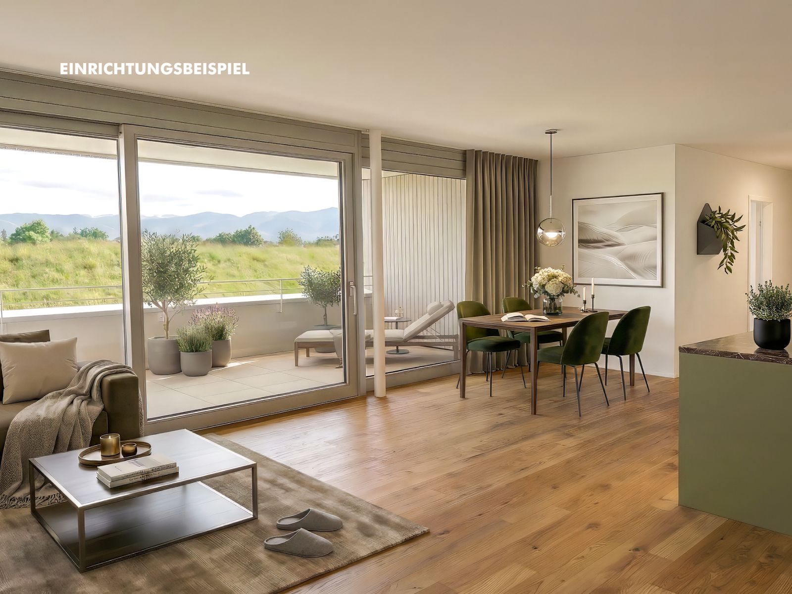 Neubau-Wohnung am Bodensee: 3 Zimmer, moderne Ausstattung, Natur & Infrastruktur – 6
